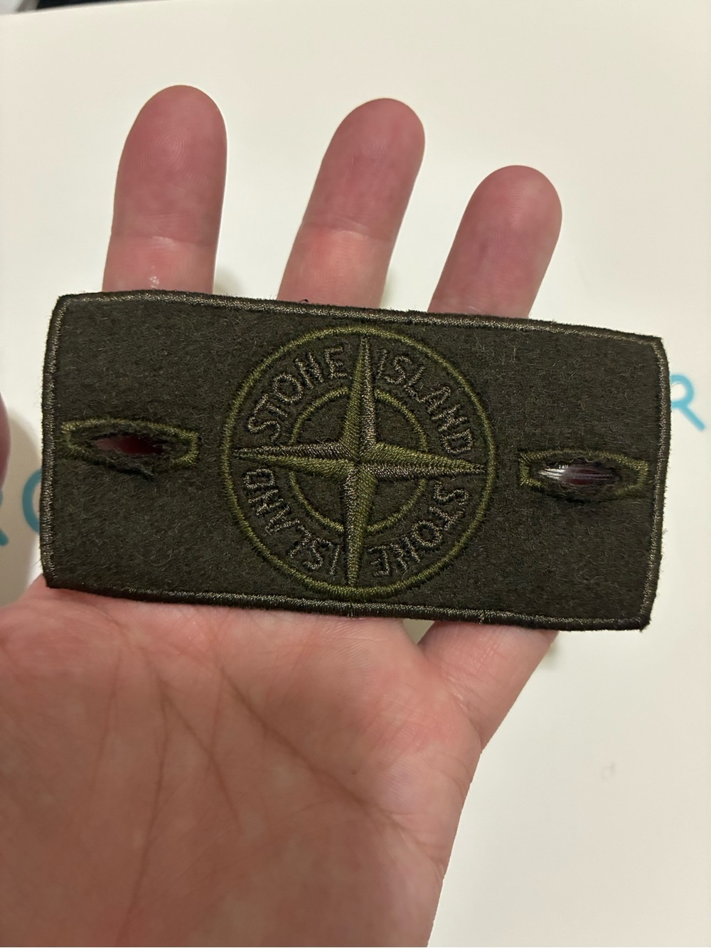 Stone Island Ghost Green Badge